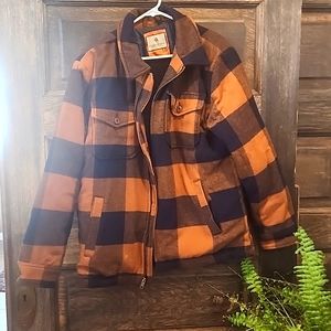 Mens buffalo plaid jacket